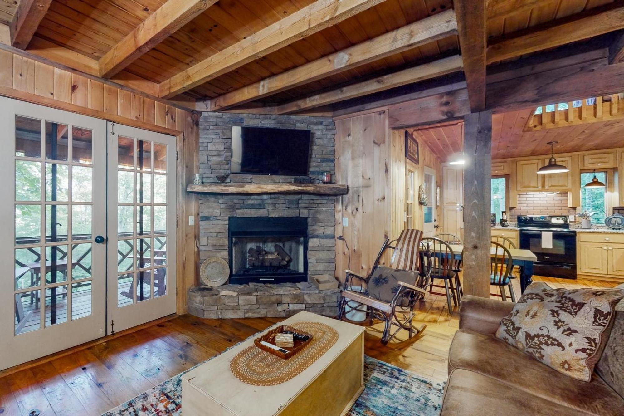 Lazy Days Cabin Blue Ridge Esterno foto