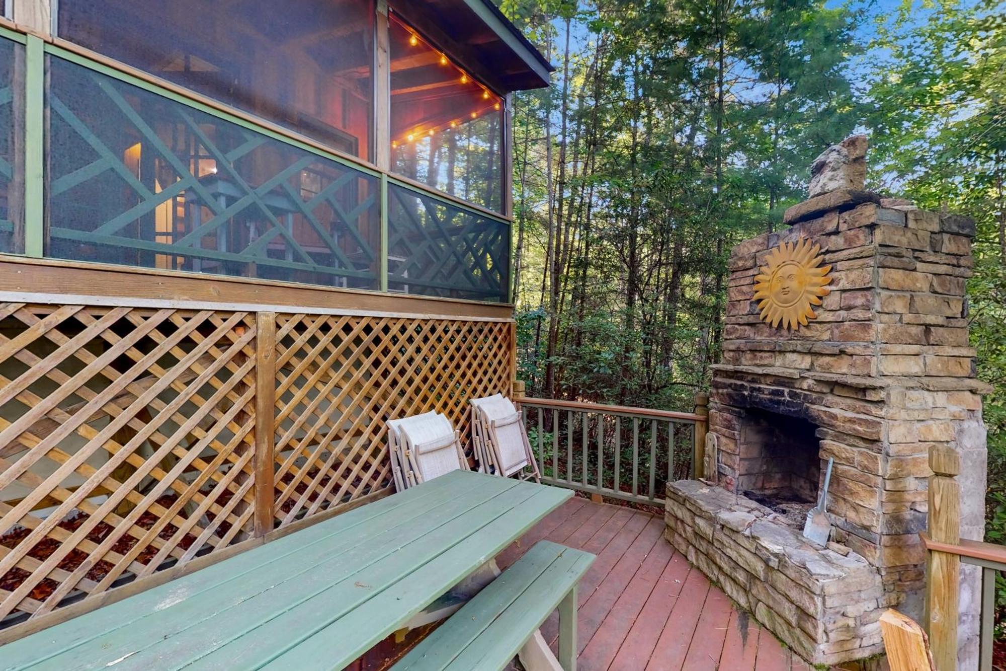 Lazy Days Cabin Blue Ridge Esterno foto