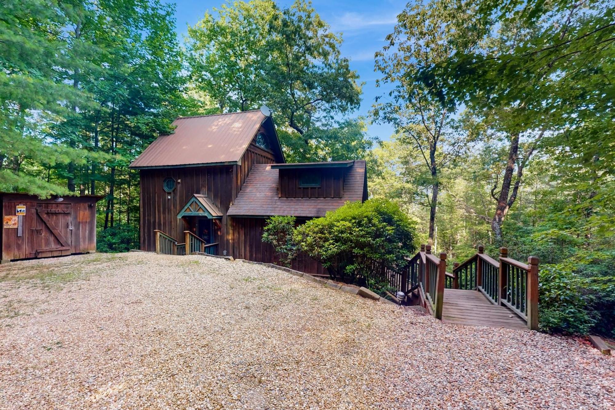 Lazy Days Cabin Blue Ridge Esterno foto